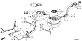 Diagram for 2022 Acura RDX Fuel Tank Strap - 17521-TJB-A00