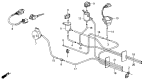 Diagram for Acura Integra Canister Purge Valve - 36169-PG7-661