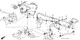 Diagram for 1996 Acura NSX Cooling Hose - 19524-PR7-A00