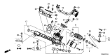 Diagram for Acura ILX Tie Rod End - 53540-TR0-A01