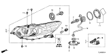 Diagram for 2011 Acura TSX Headlight - 33151-TL0-A02