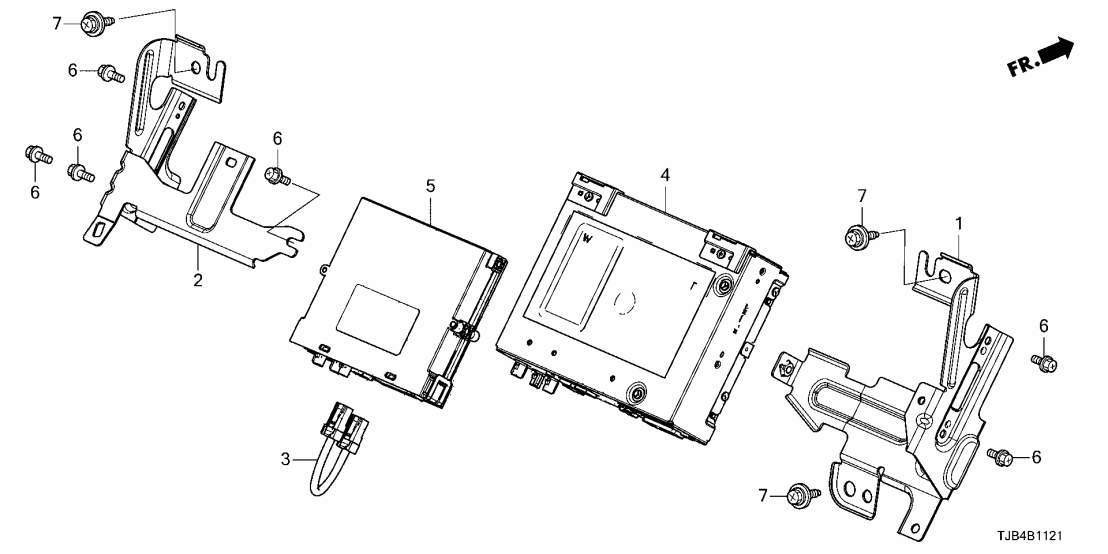 39540-TJC-AG2 Acura CONT, INFOTAINMENT