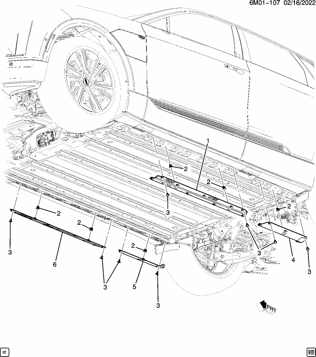 42823698 Genuine Acura DEFLECTOR, R. FR.