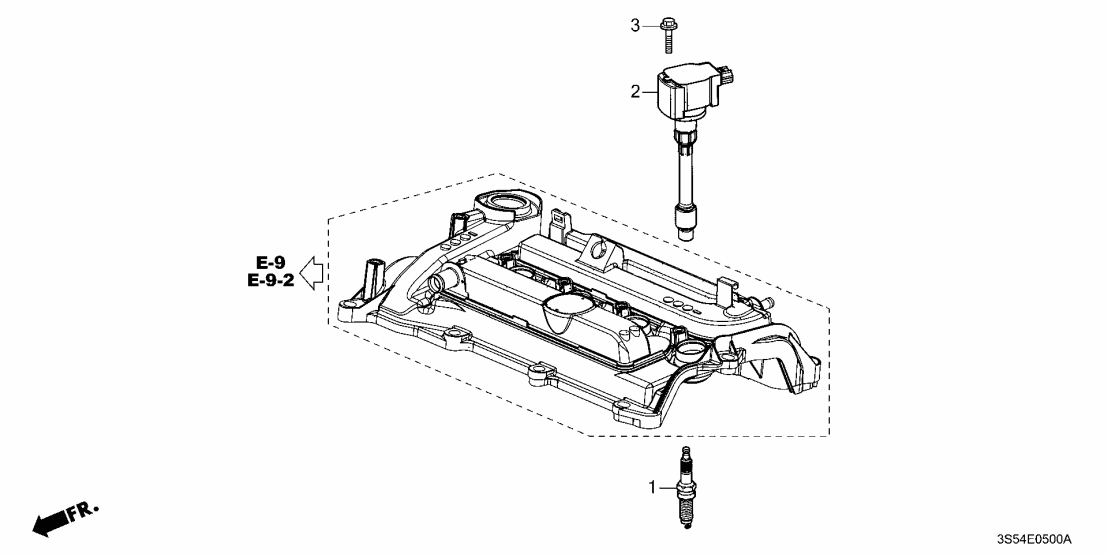 30520-59B-033 Acura COIL ASSY., PLUG TOP