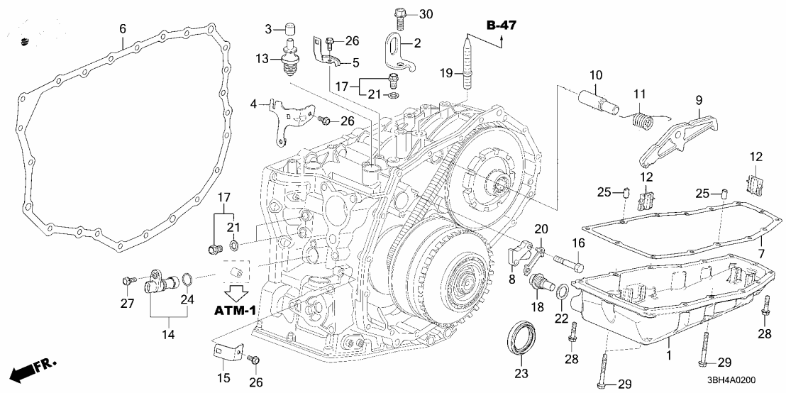 24563-RJ2-000 Acura Spring, Parking Pawl