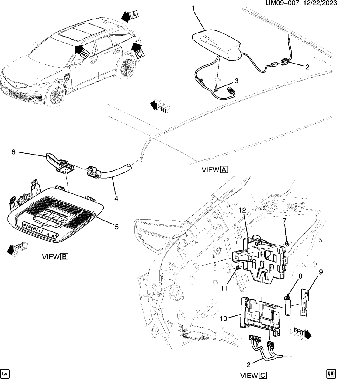 85718983 Acura MODULE, COMM INTF