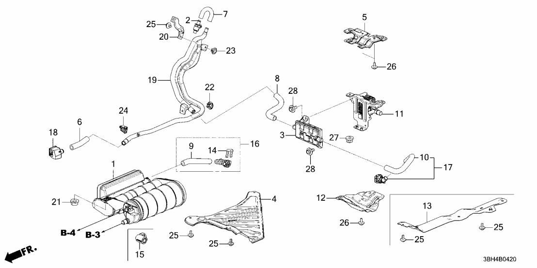 17391-3BJ-A00 Acura ELCM ASSY.