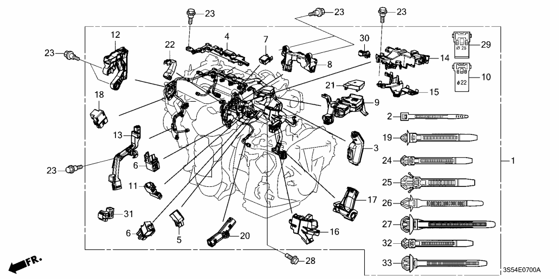 32129-64A-A00 Acura Cover