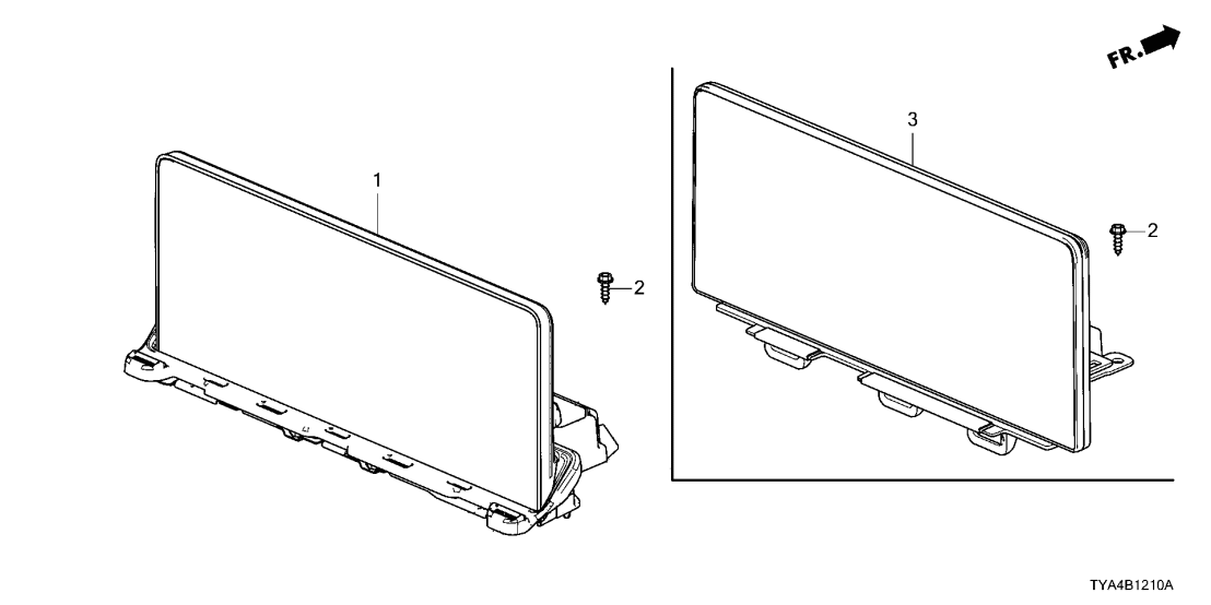 8A700-TYA-A01 Acura DISPLAY (12.3INCH)