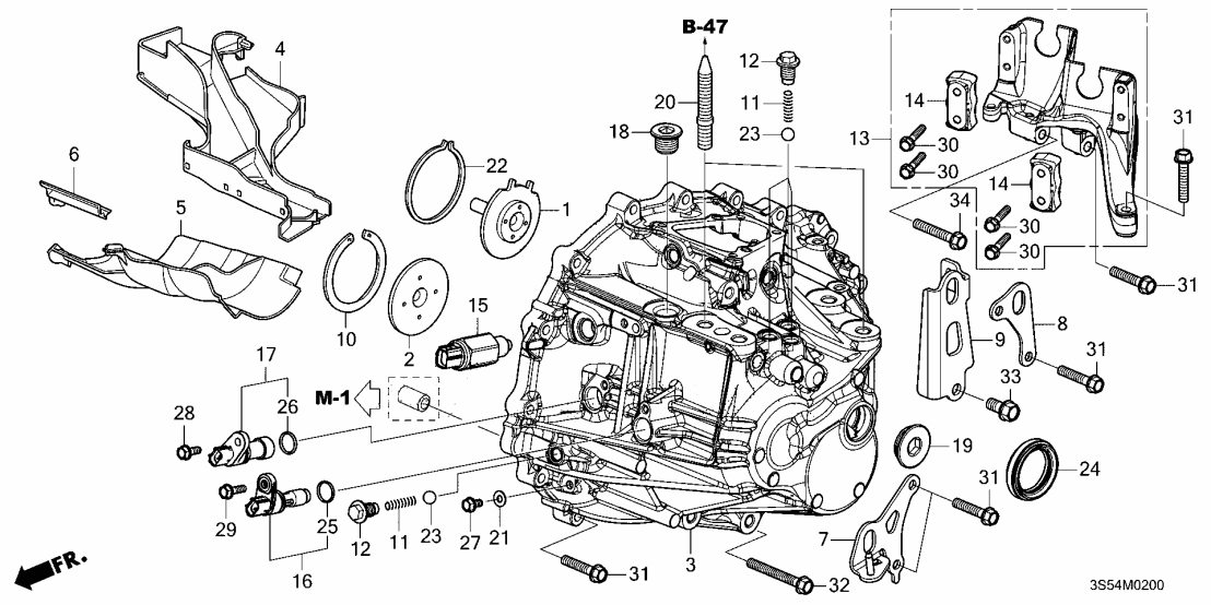 Acura 21212-57A-000 Plate, Baffle 21212-57A-000 Acura Plate, Baffle