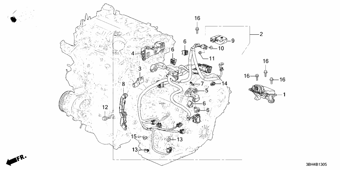 28100-6VN-A02 Acura CONTROL UNIT, TRANS