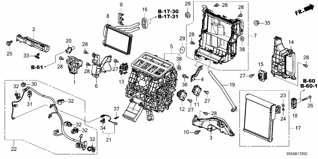 91550-S50-003ZU Acura Clip Nh900L