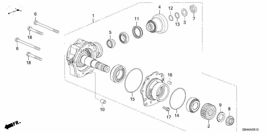 29611-5WC-000 Acura FLANGE, COMPANION