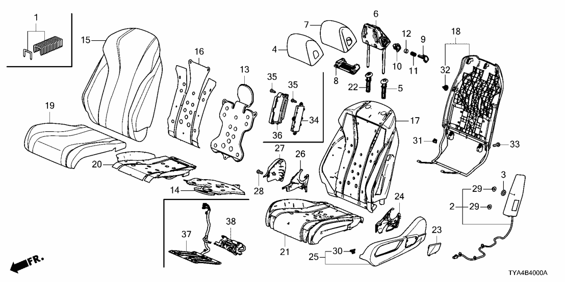 81531-TYA-A42ZC Acura TRIM COVER *NH900L*