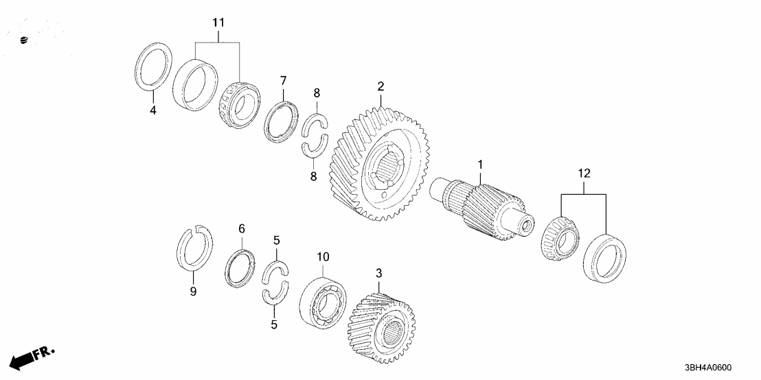23241-5RG-000 Acura GEAR