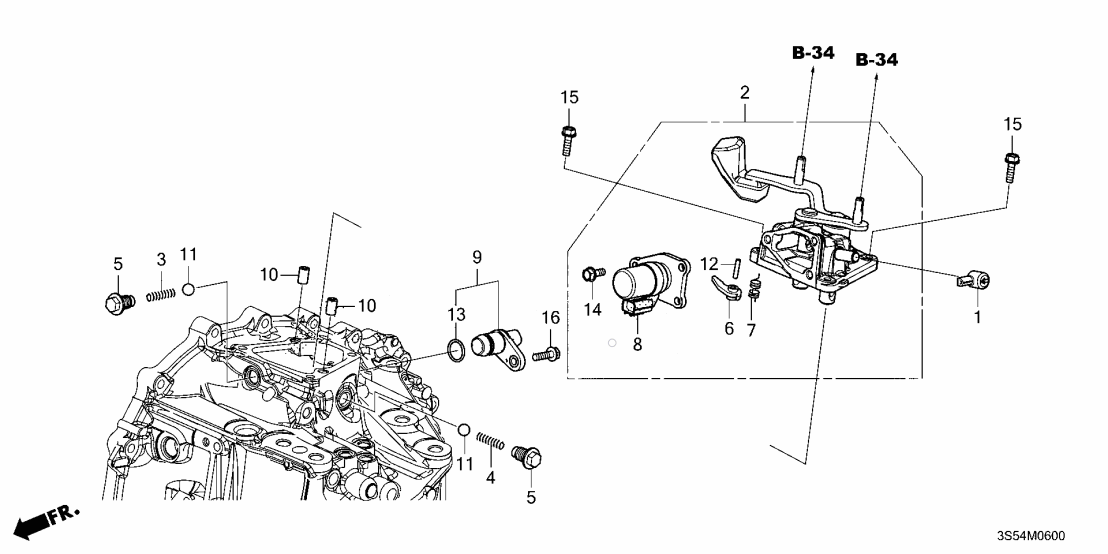 90701-RE2-E00 Acura Pin, Dowel (8X10)