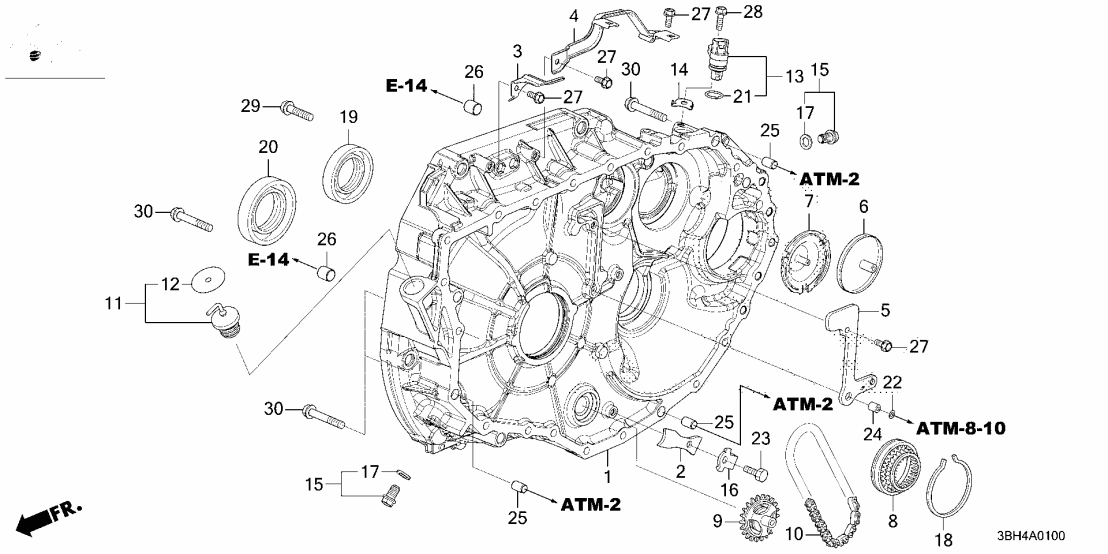 28811-5RG-000 Acura WASHER, PICK-UP