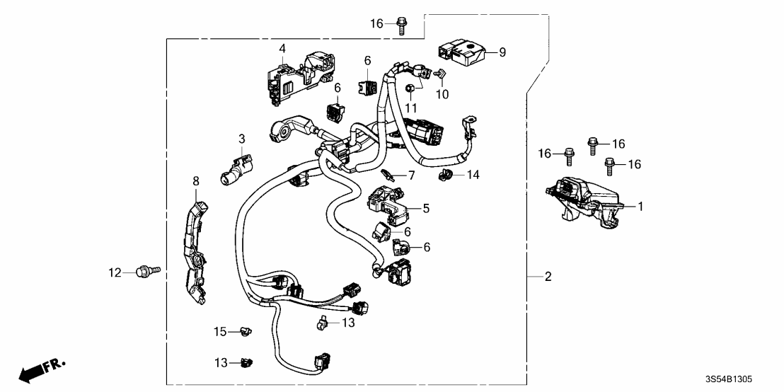 28156-59C-003 Acura Holder (10Mm)