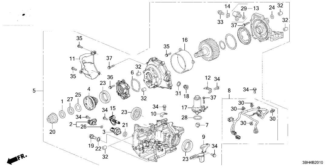 48323-5TG-000 Acura COVER, SENSOR