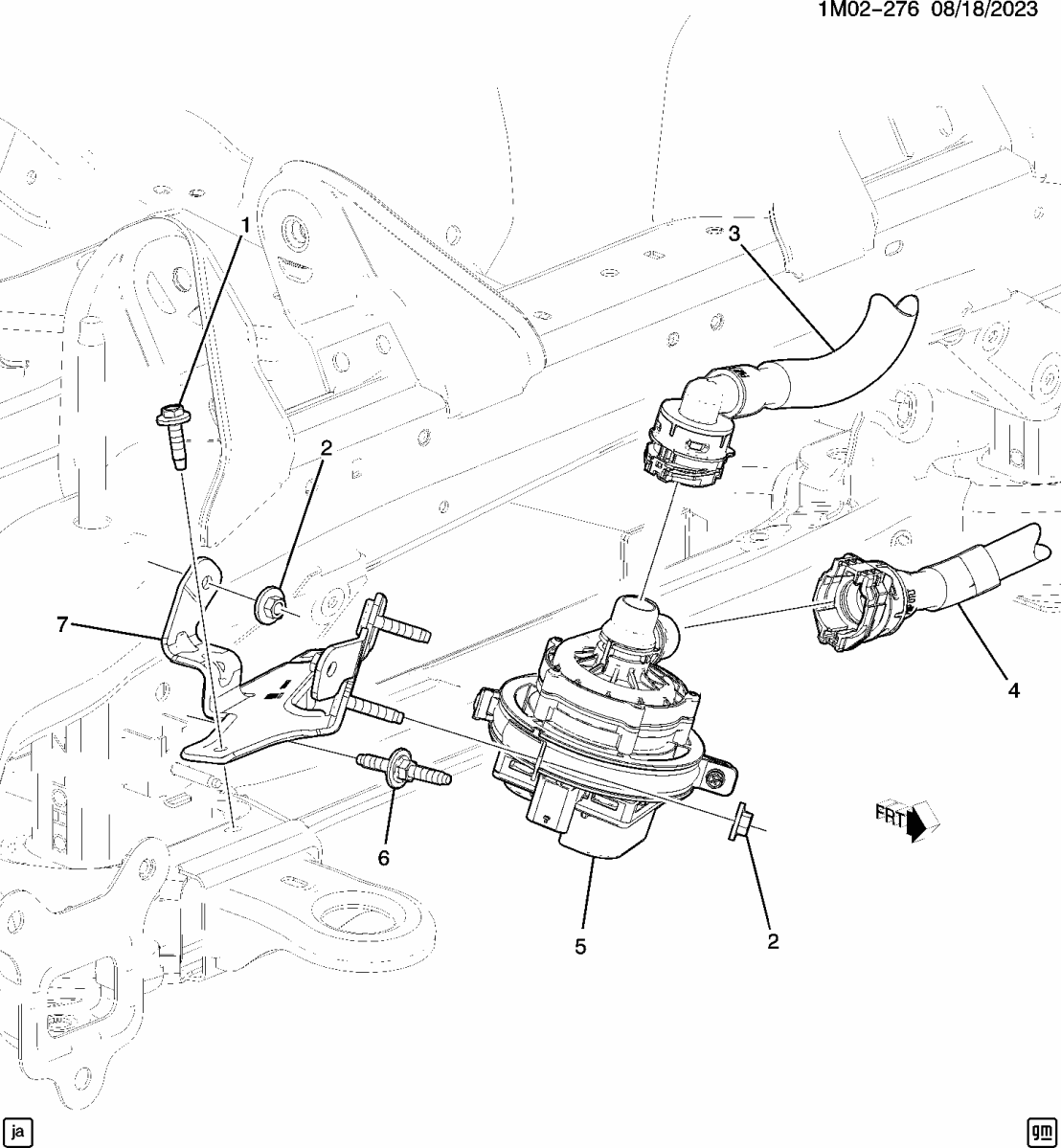 11548357 Acura STUD, HEAT PUMP
