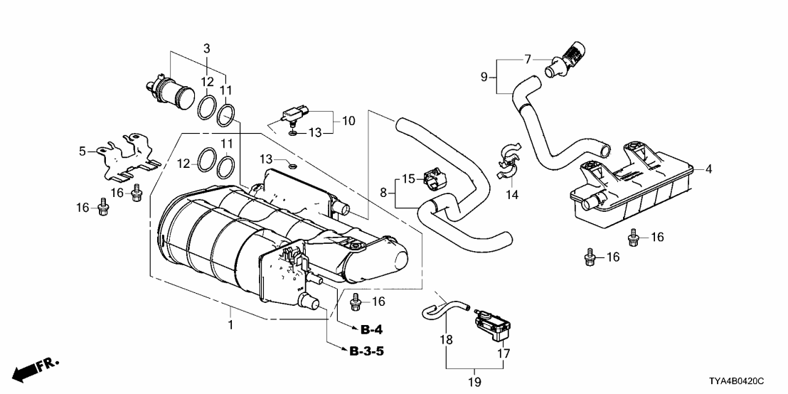 06171-TYA-305 Acura Kit, Atm Box