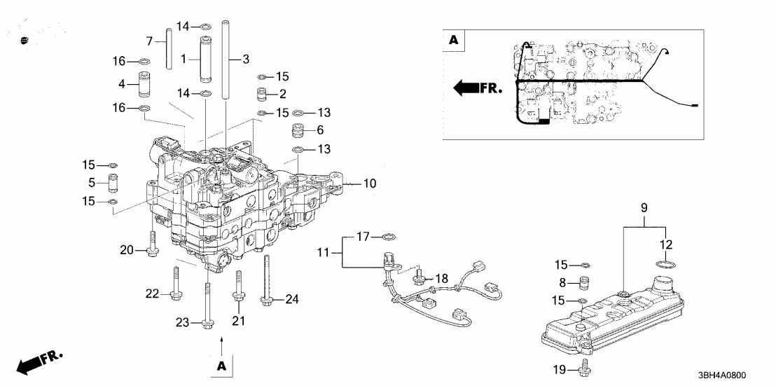 Acura 27000-5CK-014 BODY ASSY., VALVE 27000-5CK-014 Acura BODY ASSY., VALVE