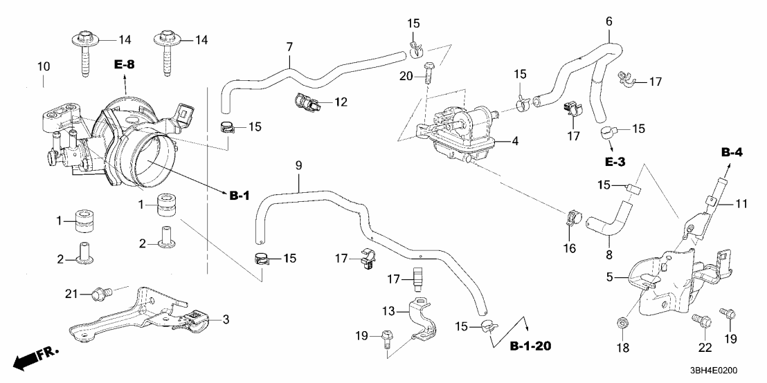 36170-6VJ-A00 Acura TUBE D, PURGE