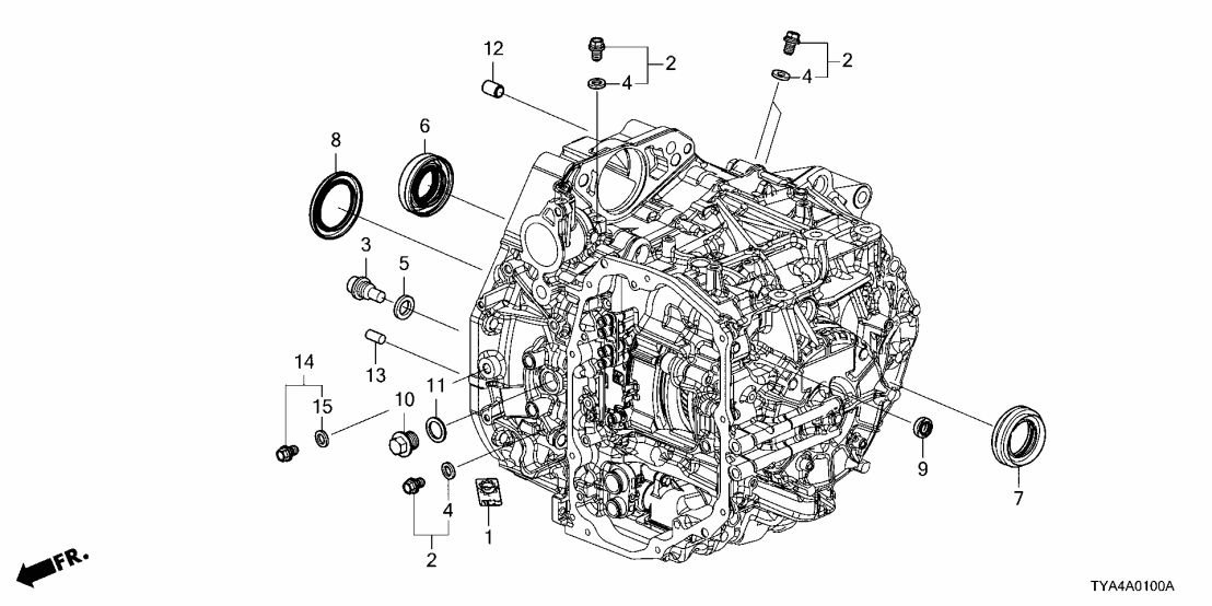91207-6FD-003 Acura Oil Seal (53X76X6.5)