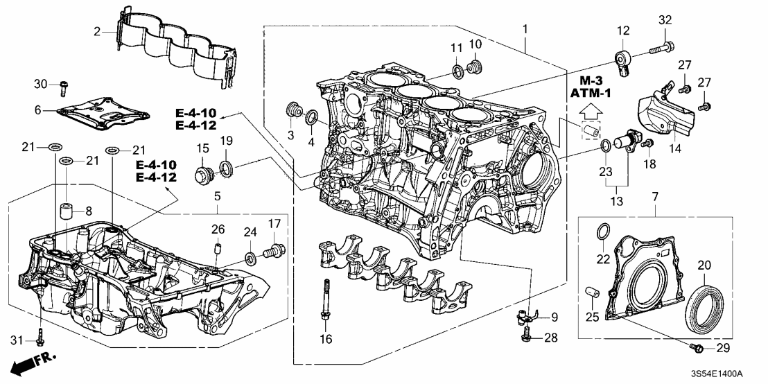 Acura 11221-64A-A00 Plate A, Baffle 11221-64A-A00 Acura Plate A, Baffle