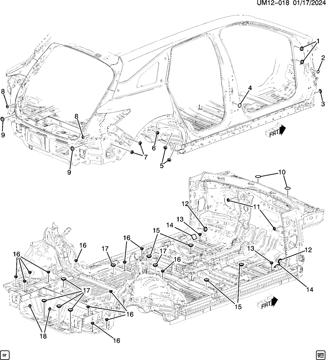 13500634 Acura PLUG, FR.