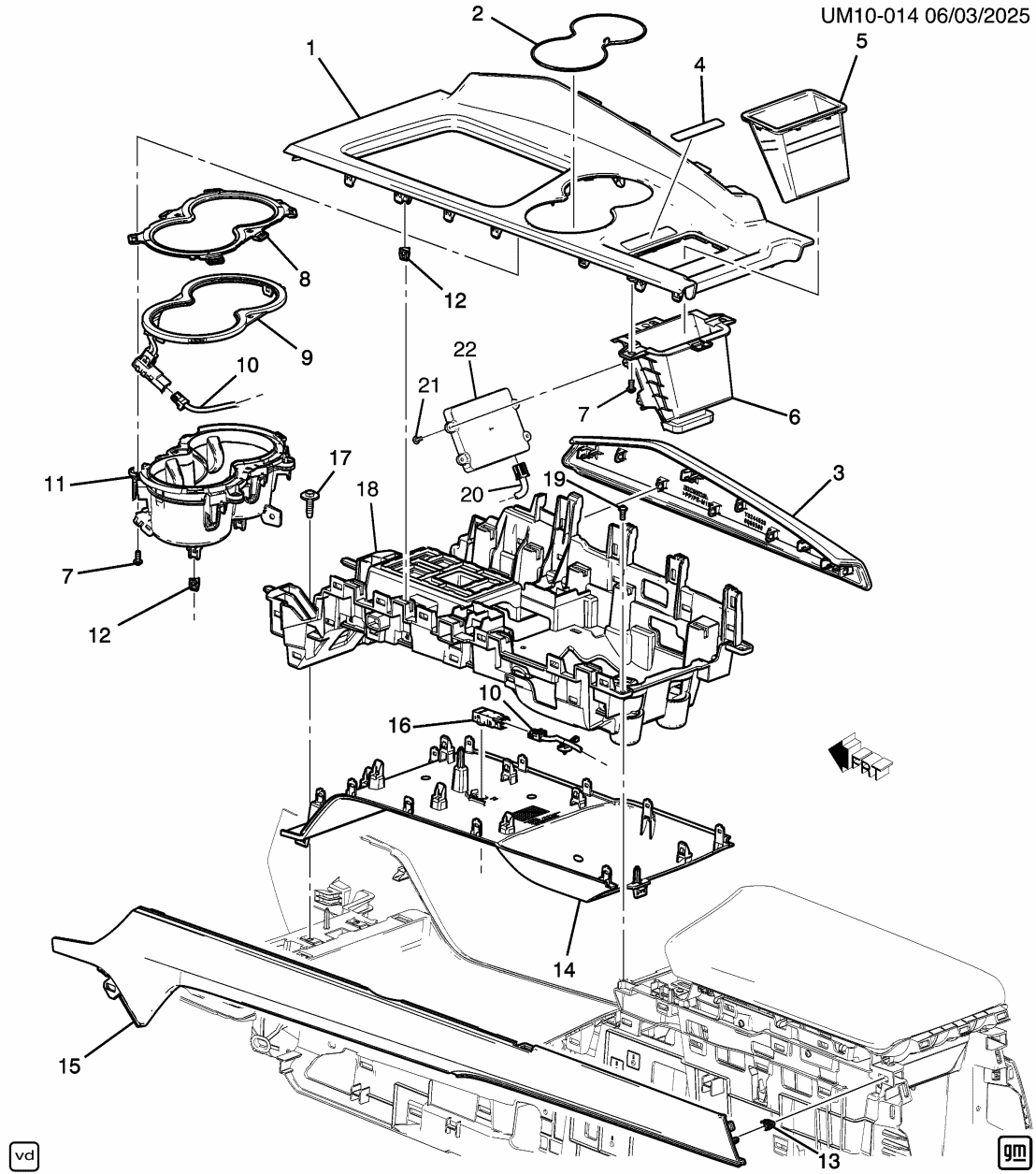 13550134 Acura MODULE
