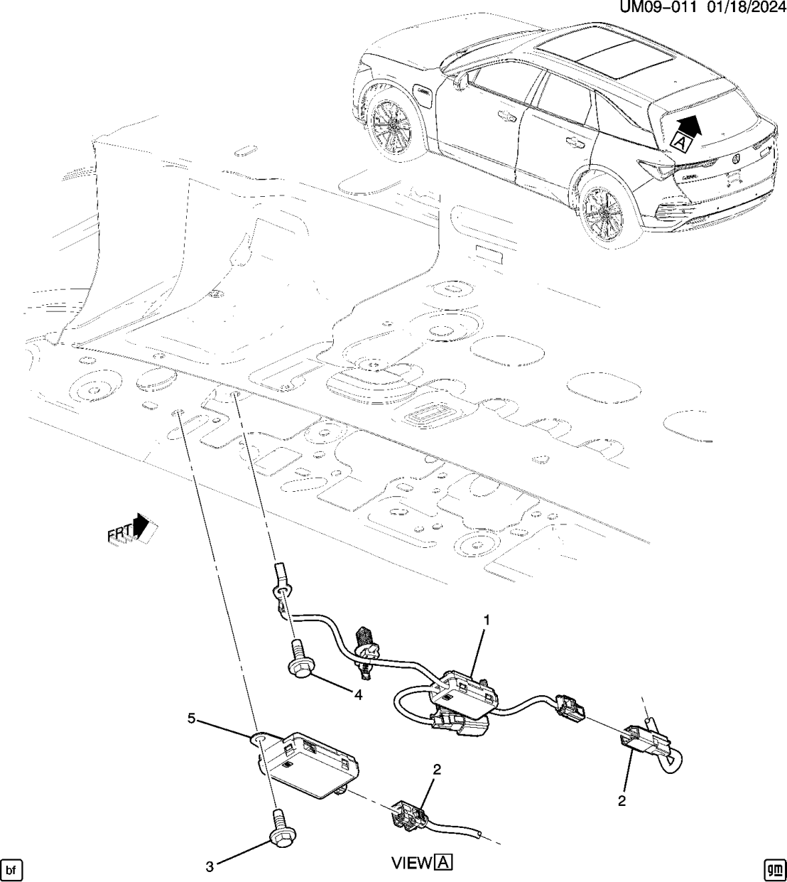 85005402 Acura AMPLIFIER, RADIO ANT