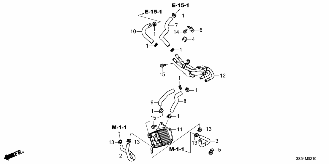 25218-5DE-000 Acura Stay