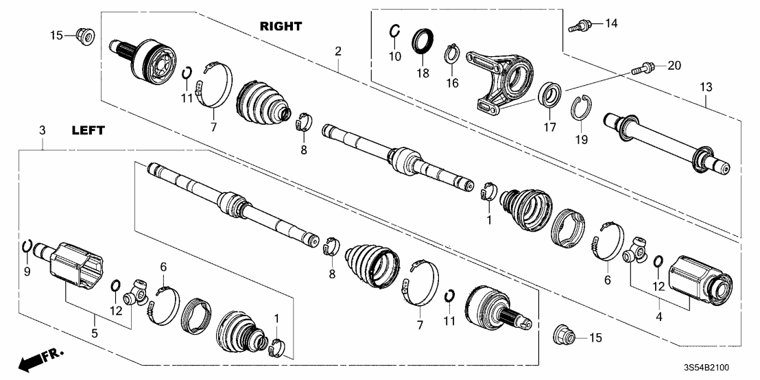 44318-TBC-A01 Acura Band