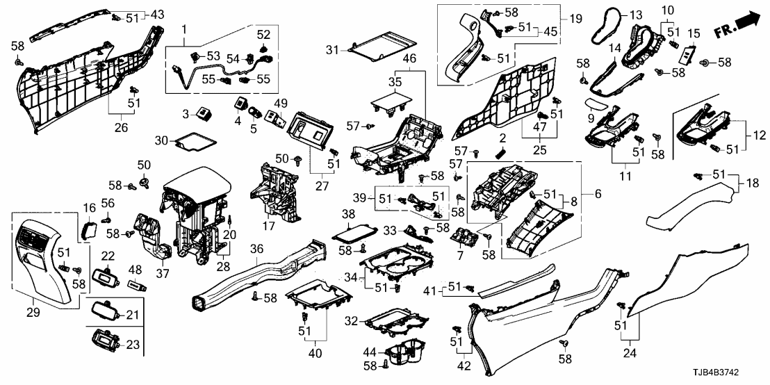 Acura 91540-3A0-003 CLIP (175.2MM) 91540-3A0-003 Acura CLIP (175.2MM)