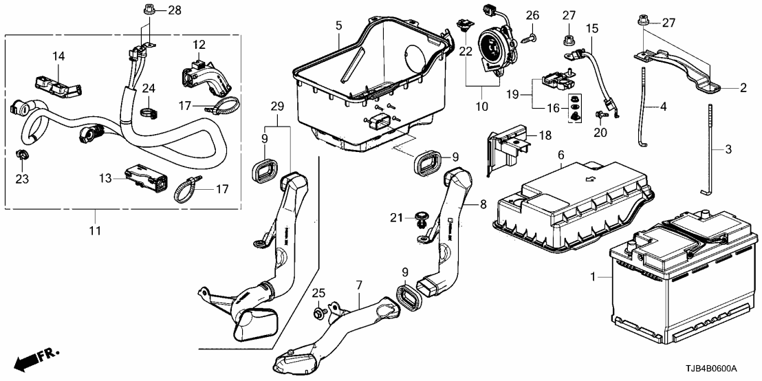 32111-5YF-A10 Acura Harness, Alternator