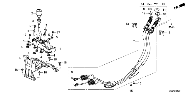 2024 Acura Integra Wire, Change Diagram for 54310-T21-A01