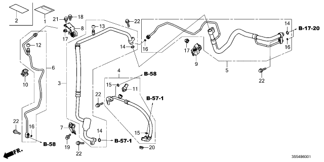 2024 Acura Integra Pipe, Receiver Diagram for 80341-31M-A01