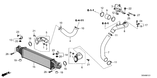 2024 Acura Integra Sensor Assembly , MAP Diagram for 37830-RPY-G01