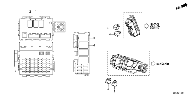 2024 Acura Integra 5 Door CVT Control Unit (Cabin) Diagram 2