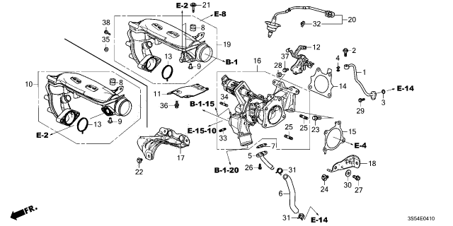 2023 Acura Integra Bolt Diagram for 15532-59B-003