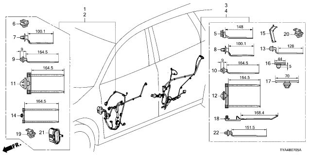 2025 Acura MDX 5 Door 10AT Wire Harness Diagram 6