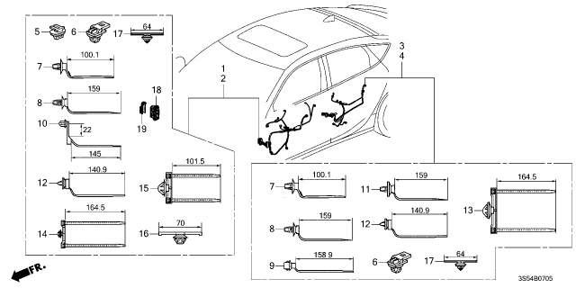 2024 Acura Integra 5 Door CVT Wire Harness Diagram 6