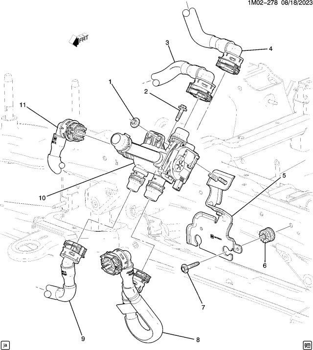 2024 Acura ZDX BOLT Diagram for 11519384
