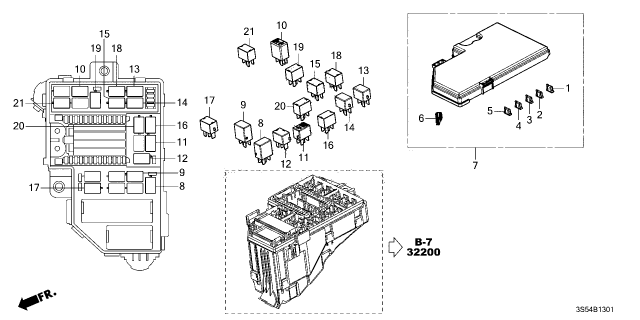 2024 Acura Integra 5 Door CVT Control Unit (Engine Room) Diagram 2