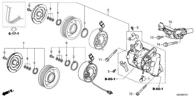 2025 Acura Integra Clutch Set Diagram for 38900-66V-J01
