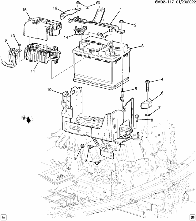 2024 Acura ZDX NUT Diagram for 11609716