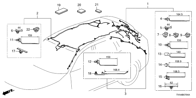 2025 Acura MDX 5 Door 10AT Wire Harness Diagram 5