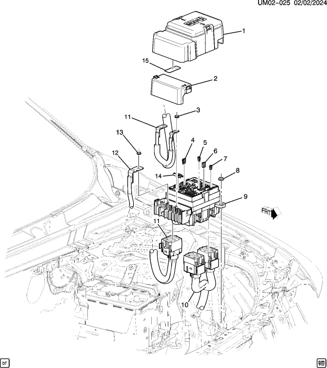 2024 Acura ZDX FUSE, A (20) Diagram for 84490335