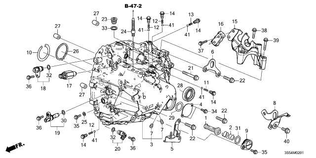 2024 Acura Integra Weight Diagram for 24602-54W-000